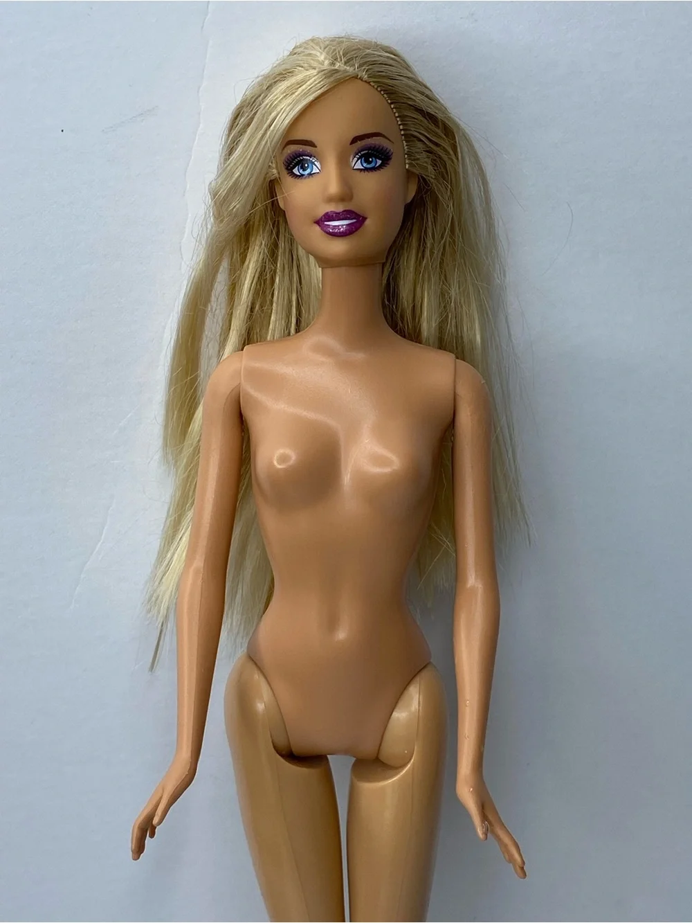 Vintage Mattel Early 2000s Y2K Fashion Fever Barbie Doll Glitter Lips -Redressed